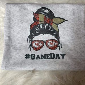 Brand new unisex game day Kansas City chiefs tee shirt